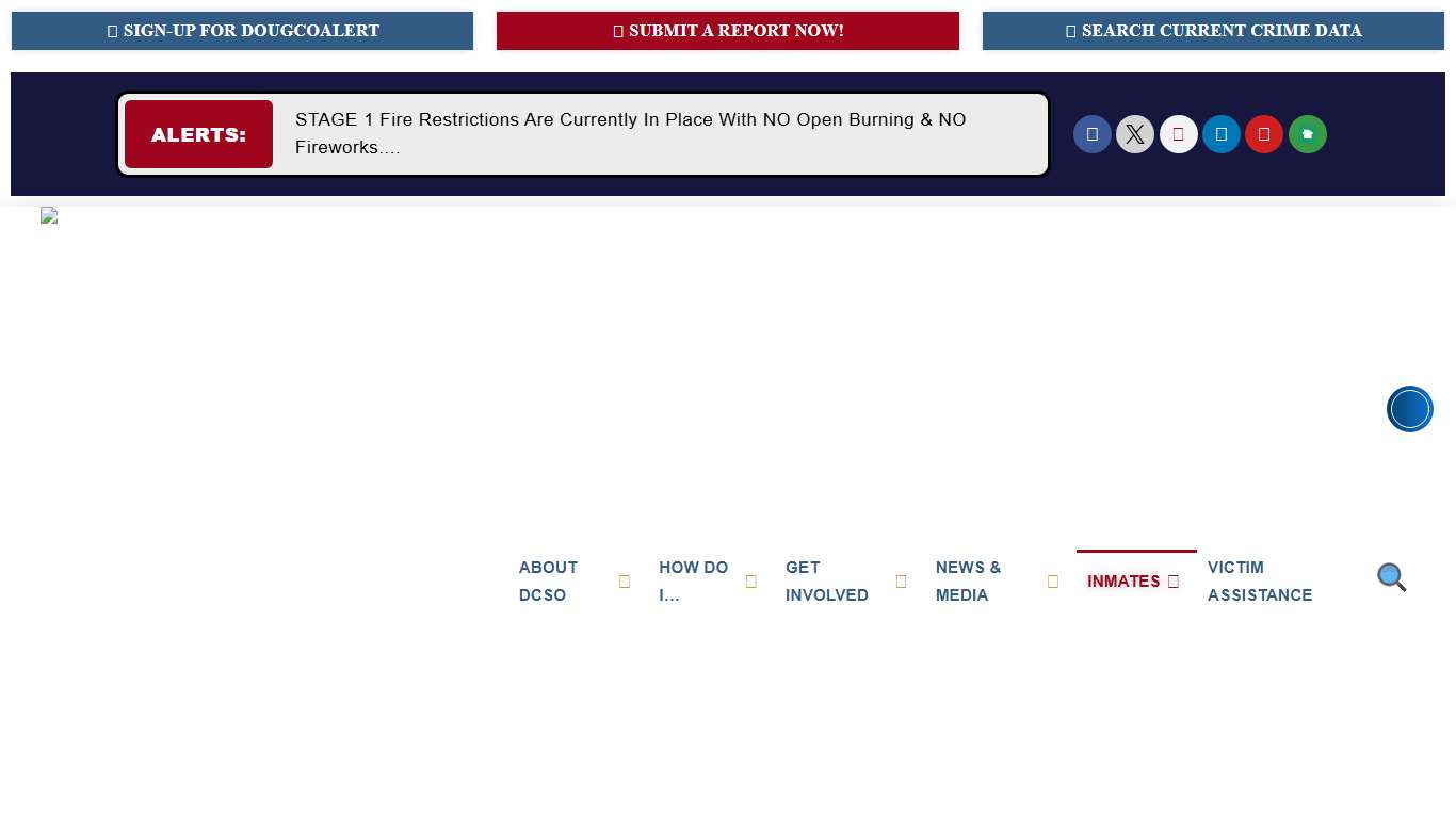 Inmates - Douglas County Sheriff's Office - Castle Rock Colorado